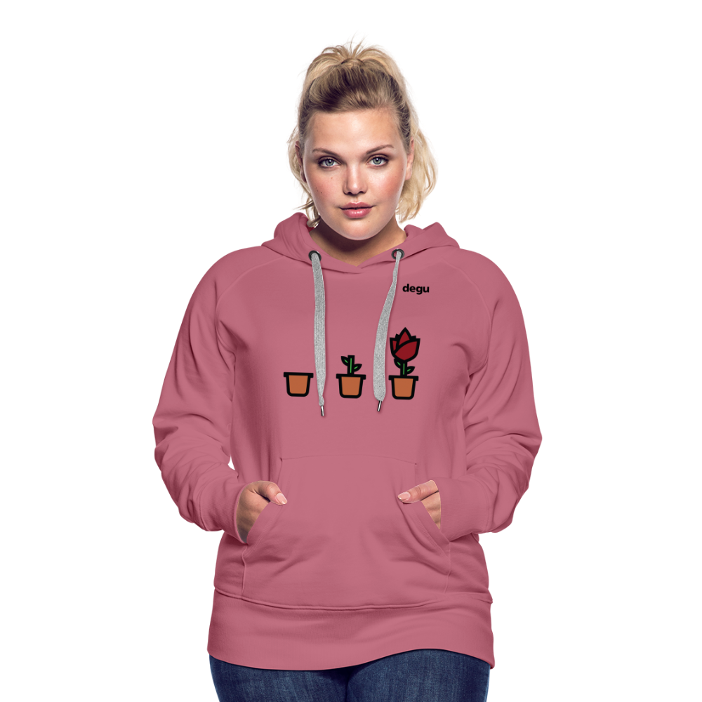 Continuous Growth Hoodie | Women's Premium Hoodie - mauve