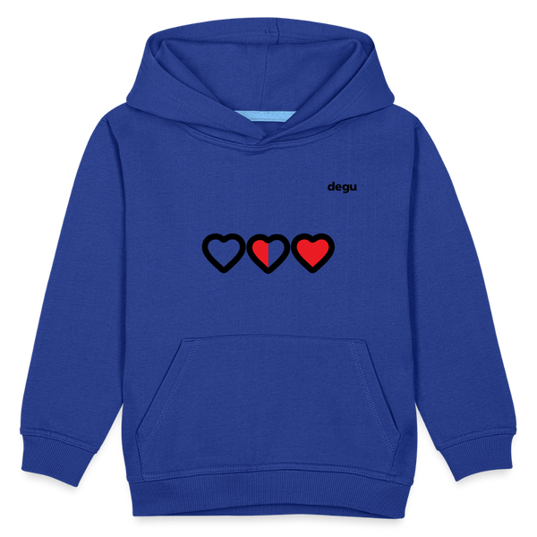 More Love More Life Hoodie | Kids‘ Premium Hoodie - royal blue