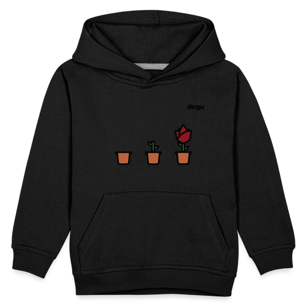 Continuous Growth Hoodie | Kids‘ Premium Hoodie - black