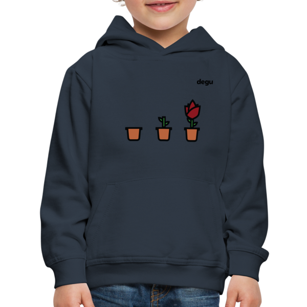 Continuous Growth Hoodie | Kids‘ Premium Hoodie - navy