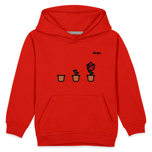 Continuous Growth Hoodie | Kids‘ Premium Hoodie - red