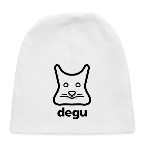 Degu Baby Cap - white