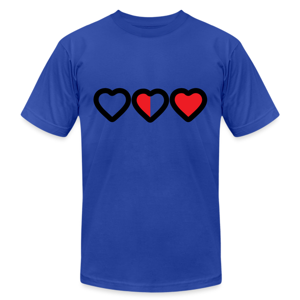 More Love, More Life Shirt - royal blue