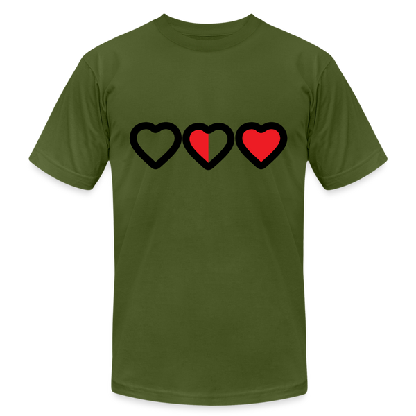 More Love, More Life Shirt - olive