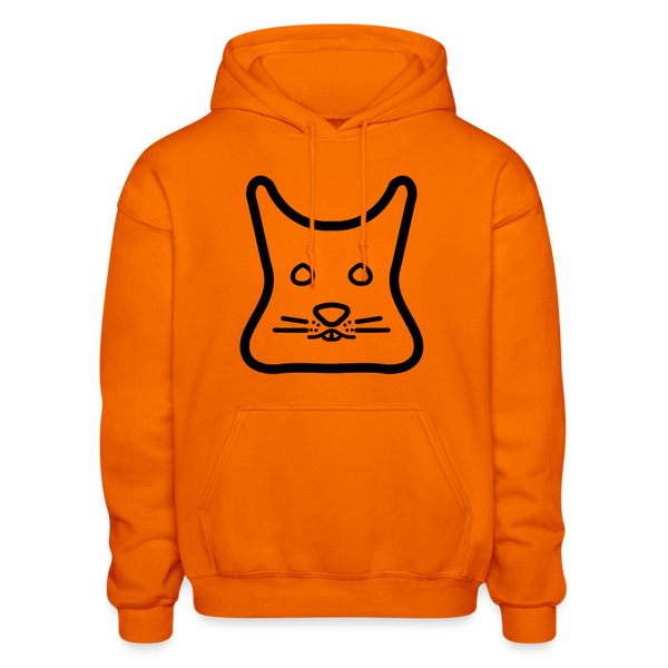 Degu Logo (Black) Hoodie - orange