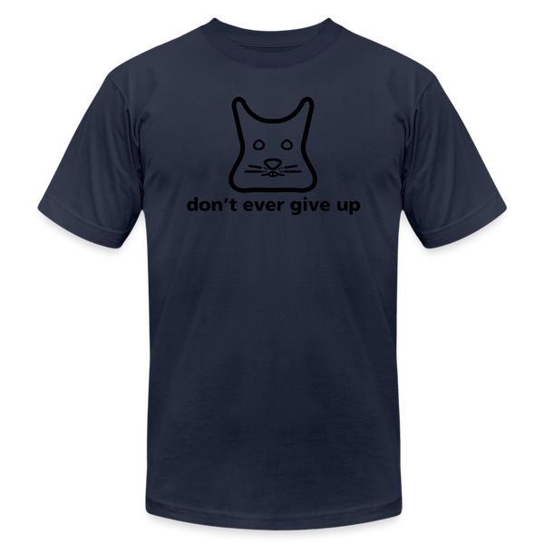 Don't Ever Give Up Shirt - navy