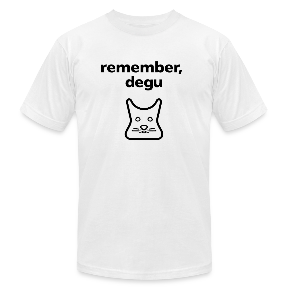 Remember, degu shirt - white