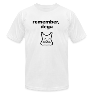 Remember, degu shirt - white