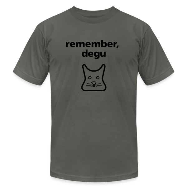 Remember, degu shirt - asphalt