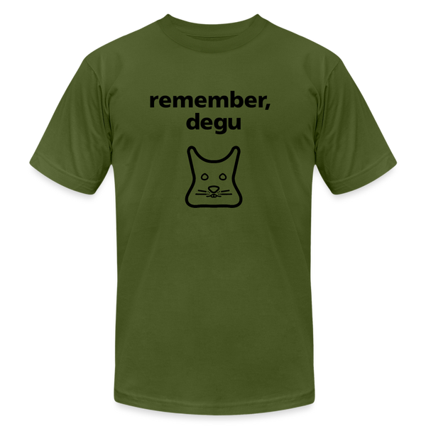 Remember, degu shirt - olive