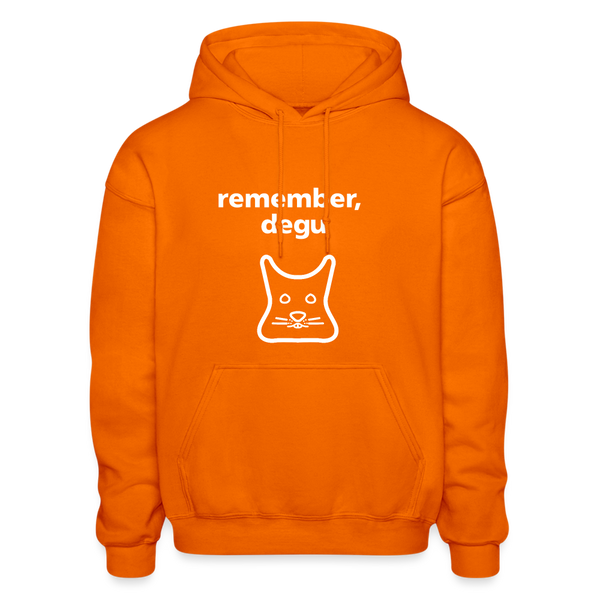 Remember, Degu Hoodie - orange